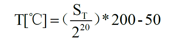 温度计算公式